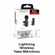 Blic BLM-2 2.4 G Kablosuz Type-C Lightning Kablosuz Yaka Mikrofonu