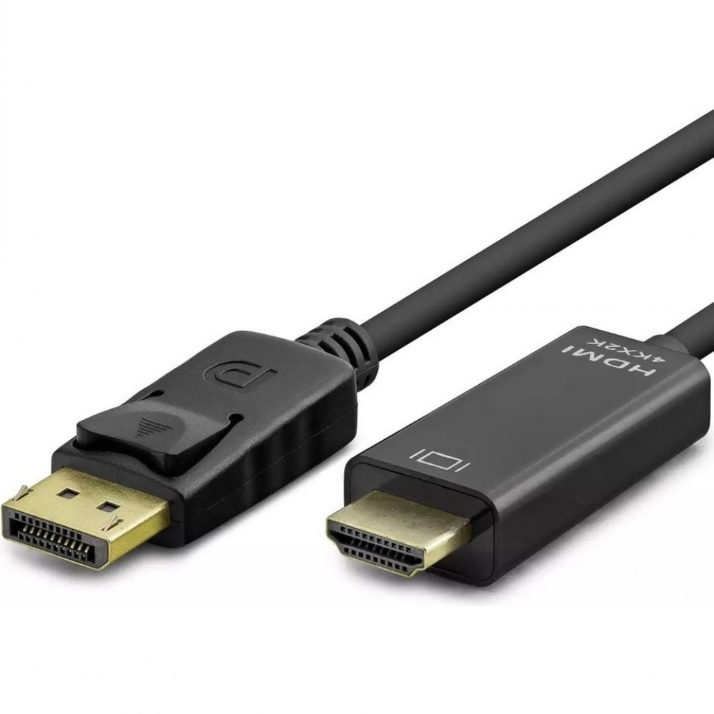 Hadron HDX7796 Display (M) - HDMI (M) Kablo 4K 30Hz 1.8m Siyah