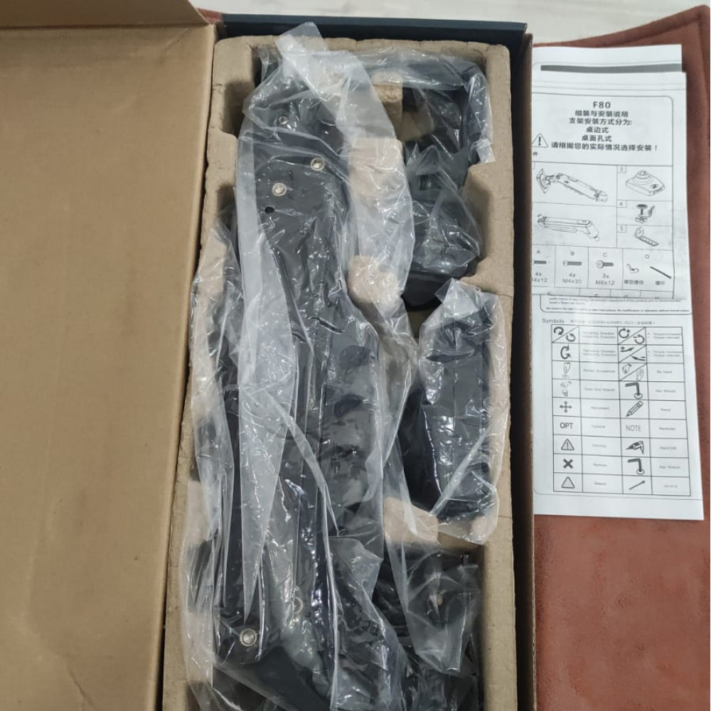 F80 Ağır Hizmet Tipi Monitör Standı